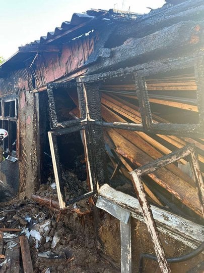 Пошкодження в Івано-Франківській громаді внаслідок атаки 21 липня, фото Руслана Марцінківа