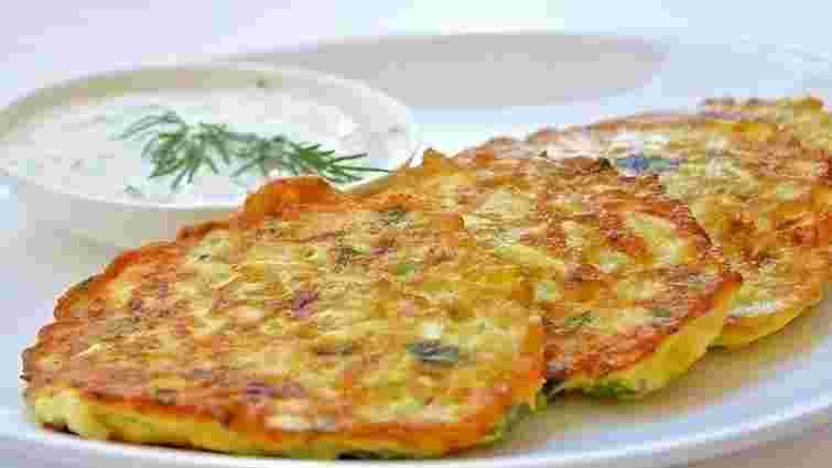 Кабачкові оладки. Рецепт дня