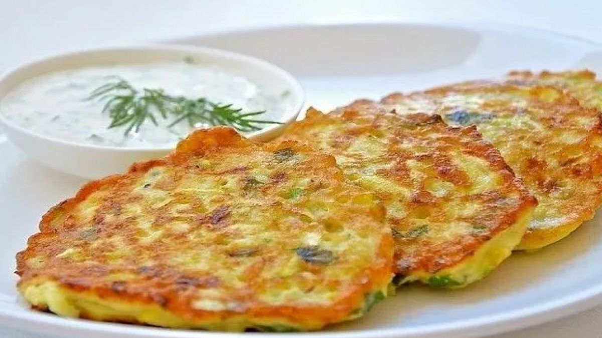Кабачкові оладки. Рецепт дня