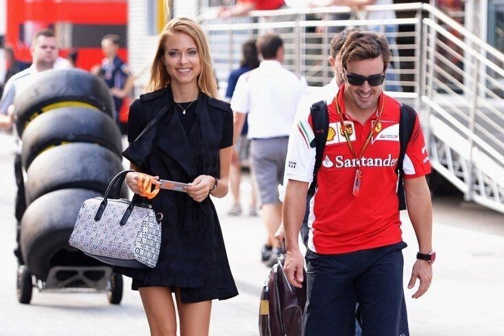 Фернандо Алонсо і Дар'я Капустіна