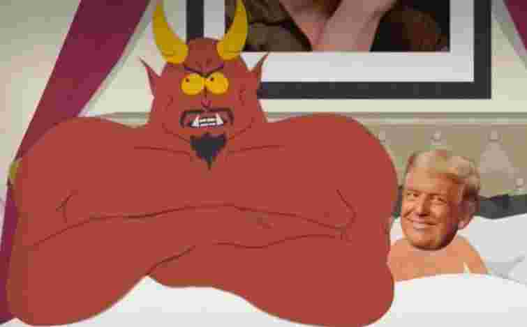 Автори мультсеріалу «Південний парк» вклали Трампа у ліжко з сатаною