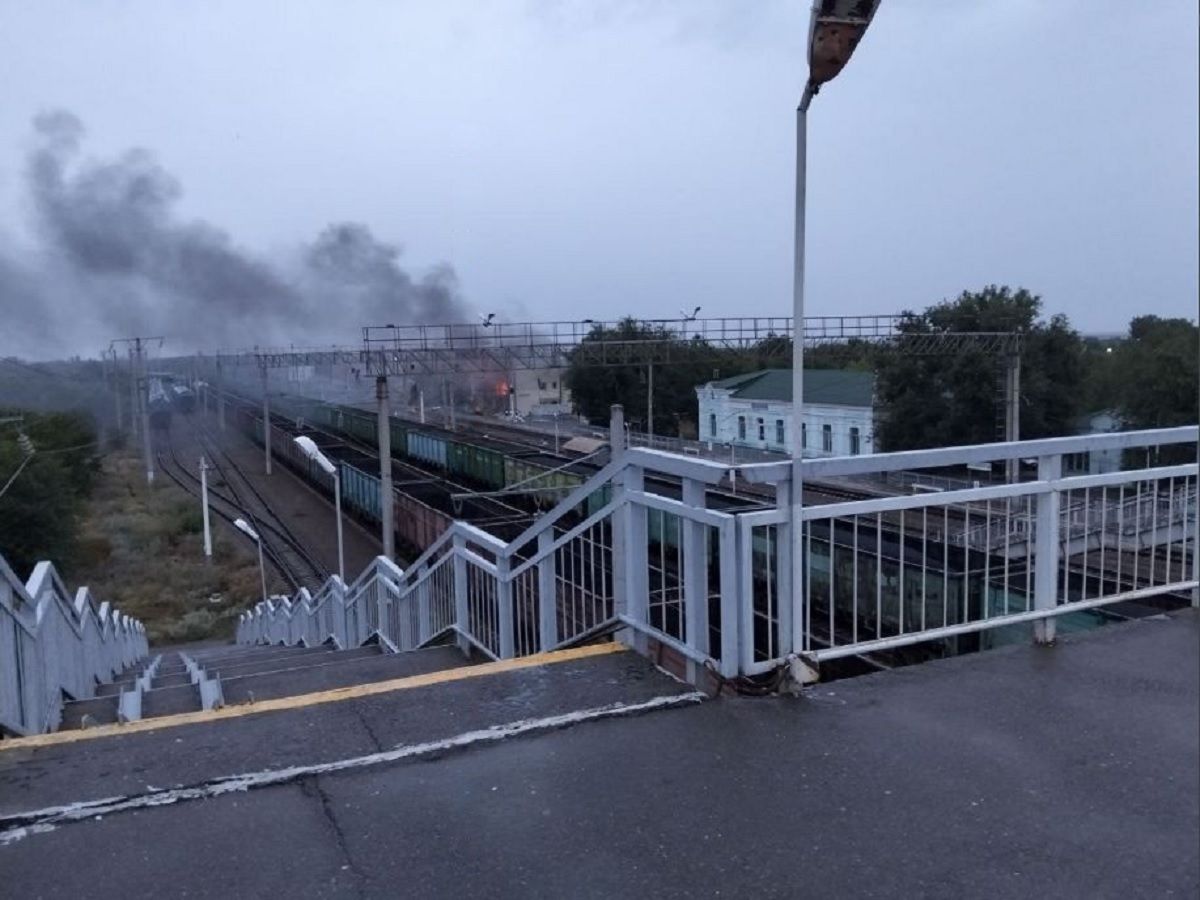 Безпілотники уразили залізничну підстанцію у Волгоградській області РФ 