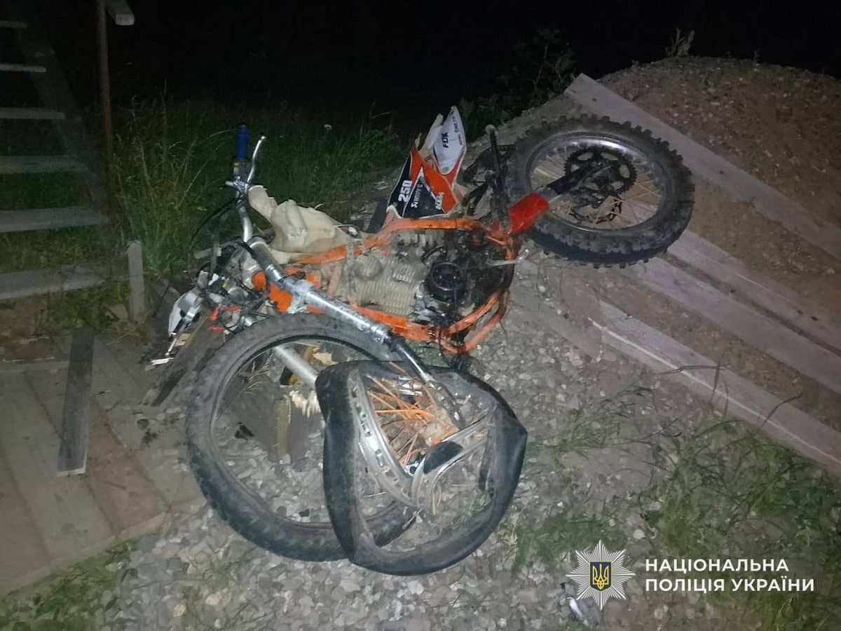 На Закарпатті у ДТП загинув 17-річний мотоцикліст
