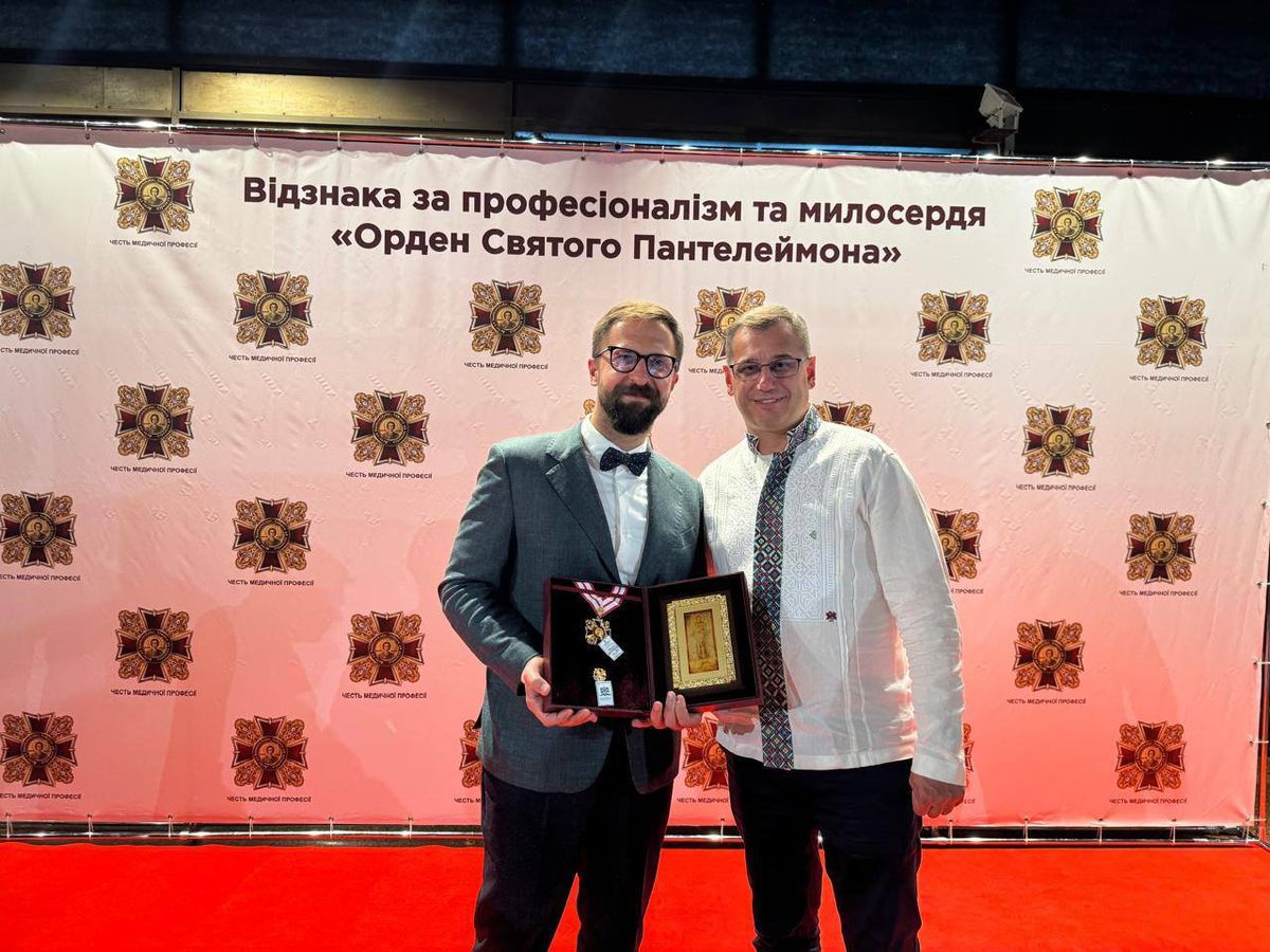 Кардіохірурга зі Львова нагородили «Орденом Святого Пантелеймона»