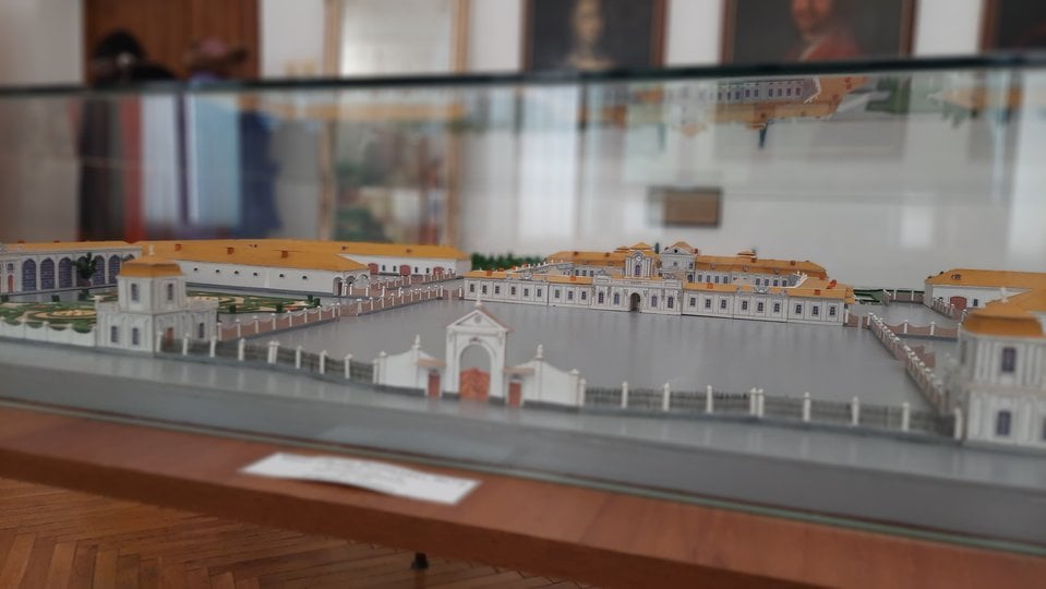 Макет Кристинопільського палацу у музеї (фото ZAXID.NET)