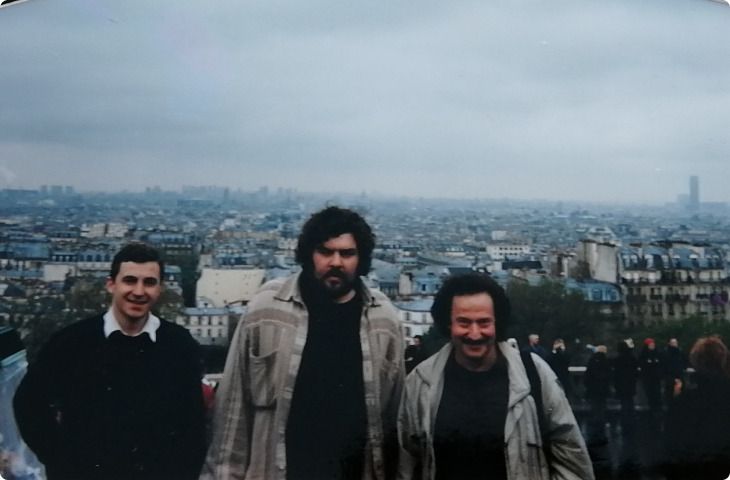 Ярослав Рущишин з друзями Маркіяном Іващишином і Юрієм Покальчуком