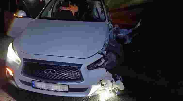 20-річний водій мотоцикла загинув після зіткнення з авто Infiniti на Львівщині