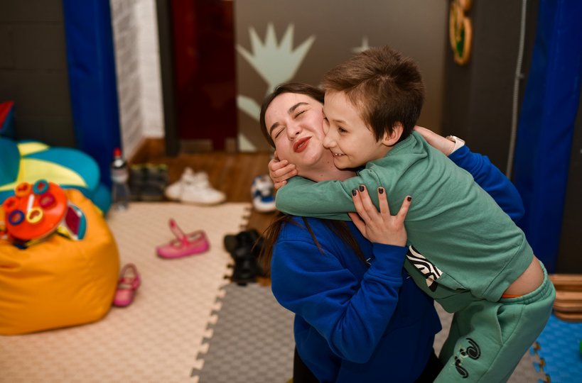 Levchyk став безпечним простором для понад 70 родин вимушених переселенців (фото надані центром)