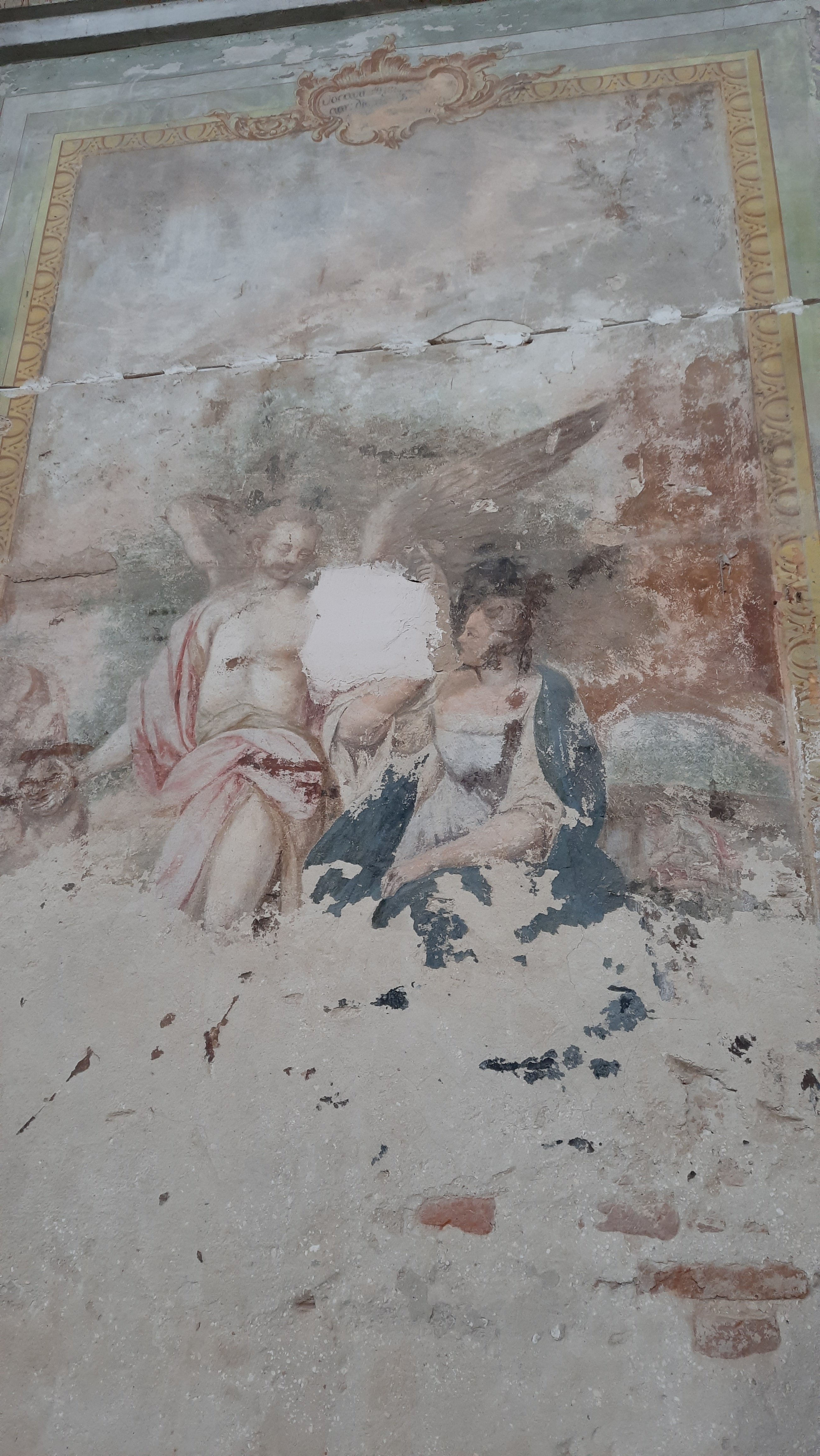 Збережені фрески костелу у Тартакові (фото ZAXID.NET)