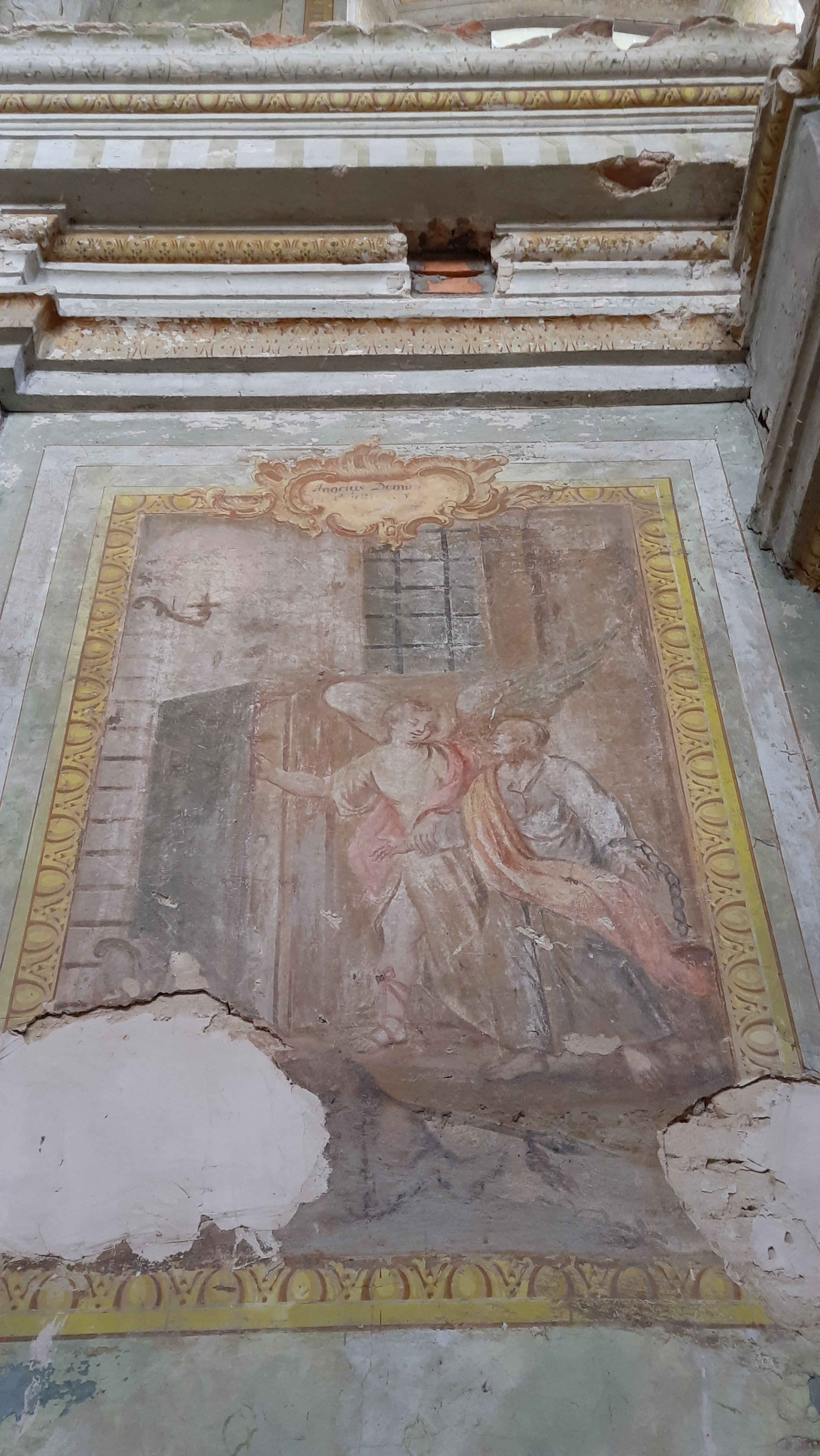 Збережені фрески костелу у Тартакові (фото ZAXID.NET)