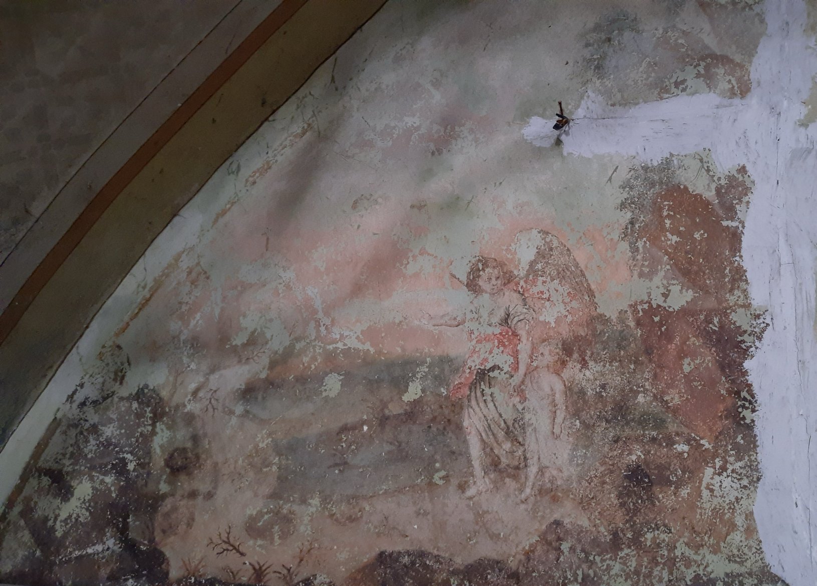 Збережені фрески костелу у Тартакові (фото ZAXID.NET)