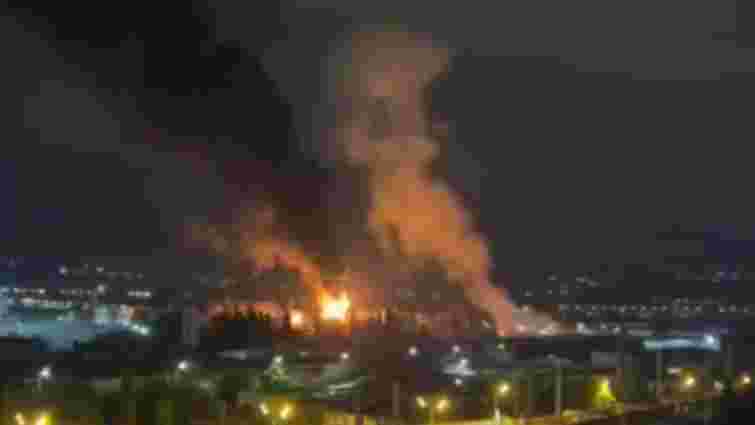 У курортному Сочі спалахнула нафтобаза після атаки БпЛА