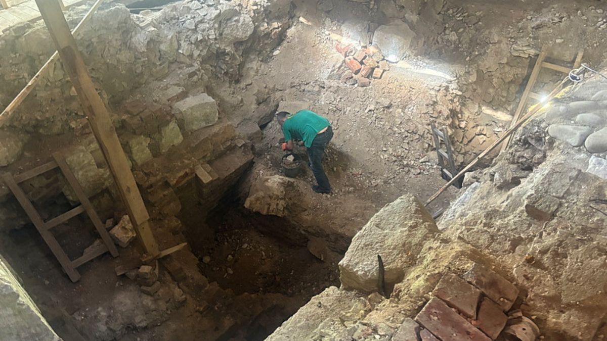 Готична цегла та алебастрові портали: що цікавого знайшли археологи біля замку в Галичі