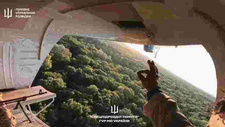 ГУР показало відео спецоперації із захисту Сумщини, під час якої розбили вісім рот росіян