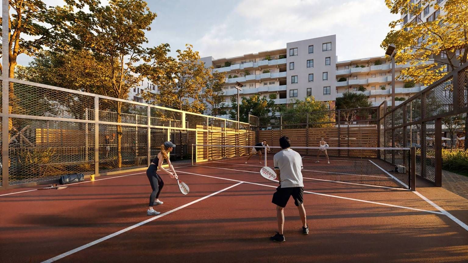 На території Big Ben будуть двори з озелененнями, майданчиками для дітей та лавочками / Фото РІЕЛ