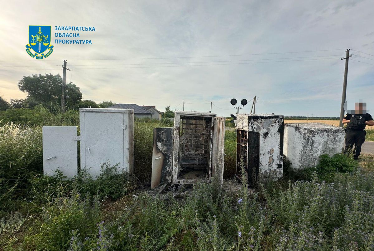 Закарпатець спалив дві релейні шафи «Укрзалізниці»