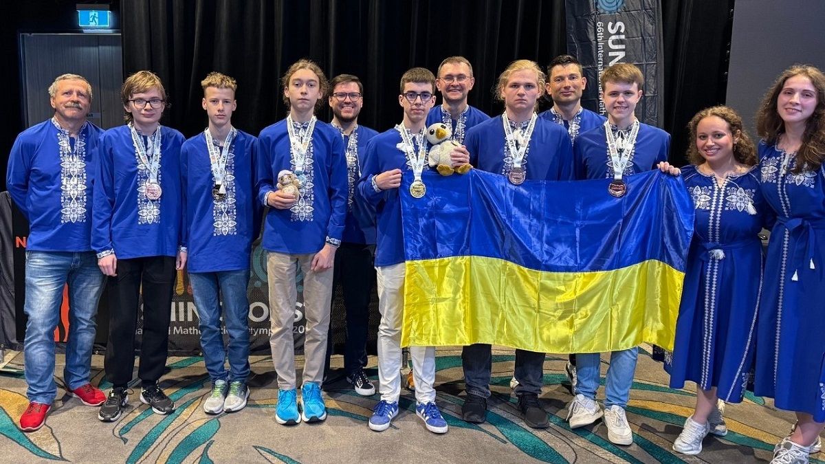 Українські школярі здобули 6 медалей на міжнародній олімпіаді з математики в Австралії