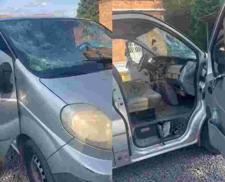 На Волині мешканці заблокували і побили автомобіль ТЦК