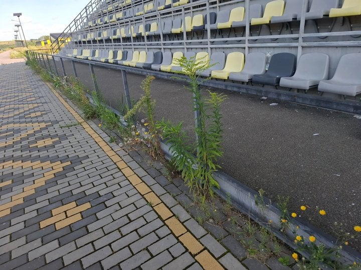 Наслідки вандалізму у тернопільському спорткомплексі «Водна арена» (фото Володимира Галицького)