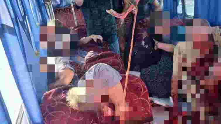 Росіяни атакували дроном маршрутку в Херсоні, є загиблі та поранені