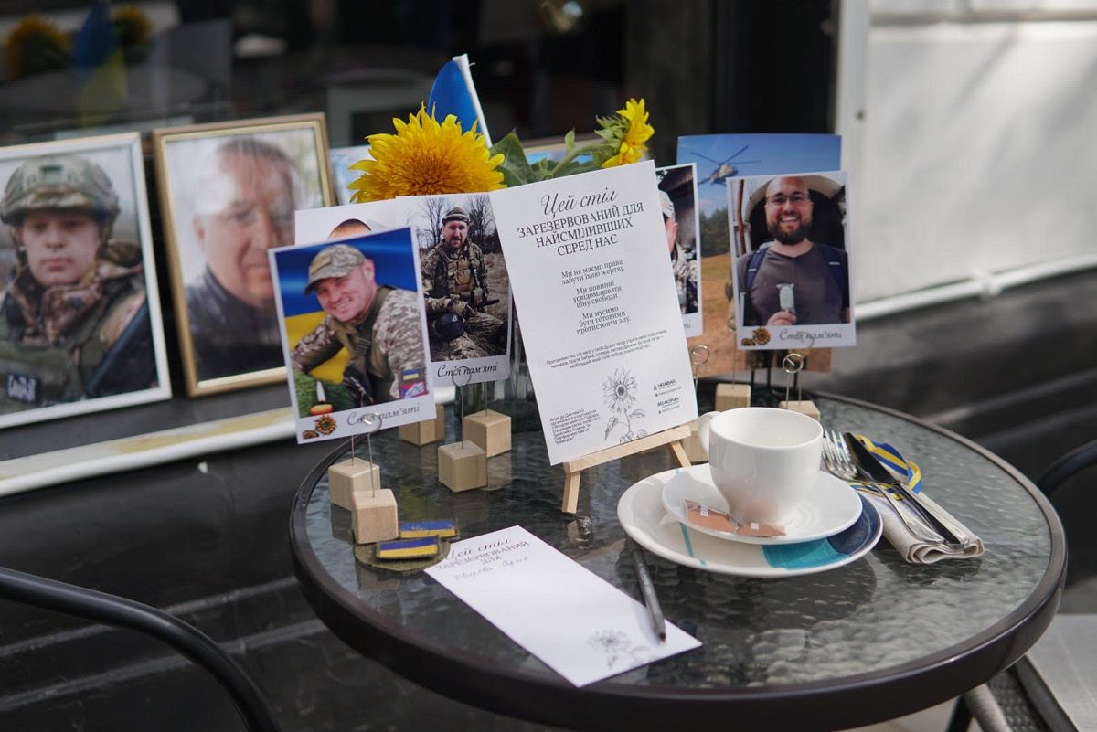 В Україні втретє відбудеться акція «Стіл пам’яті» на честь загиблих захисників
