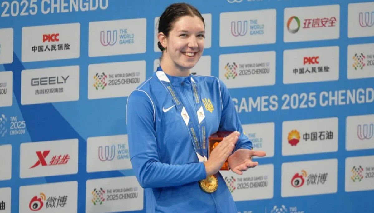 Україна встановила світовий рекорд з підводного плавання на Всесвітніх іграх