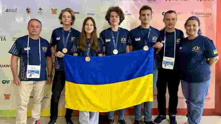 Українські школярі здобули 4 медалі на міжнародній олімпіаді з інформатики в Болівії