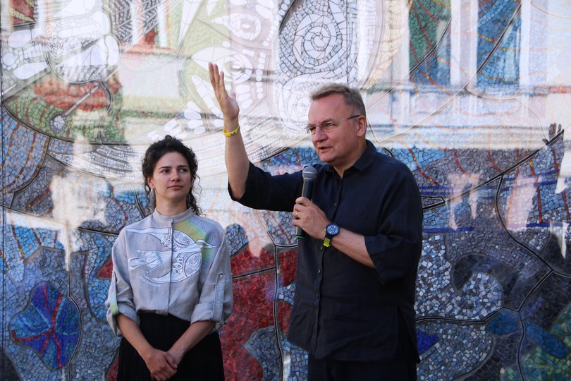 Олена Зарецька та Андрій Садовий. Фото ZAXID.NET