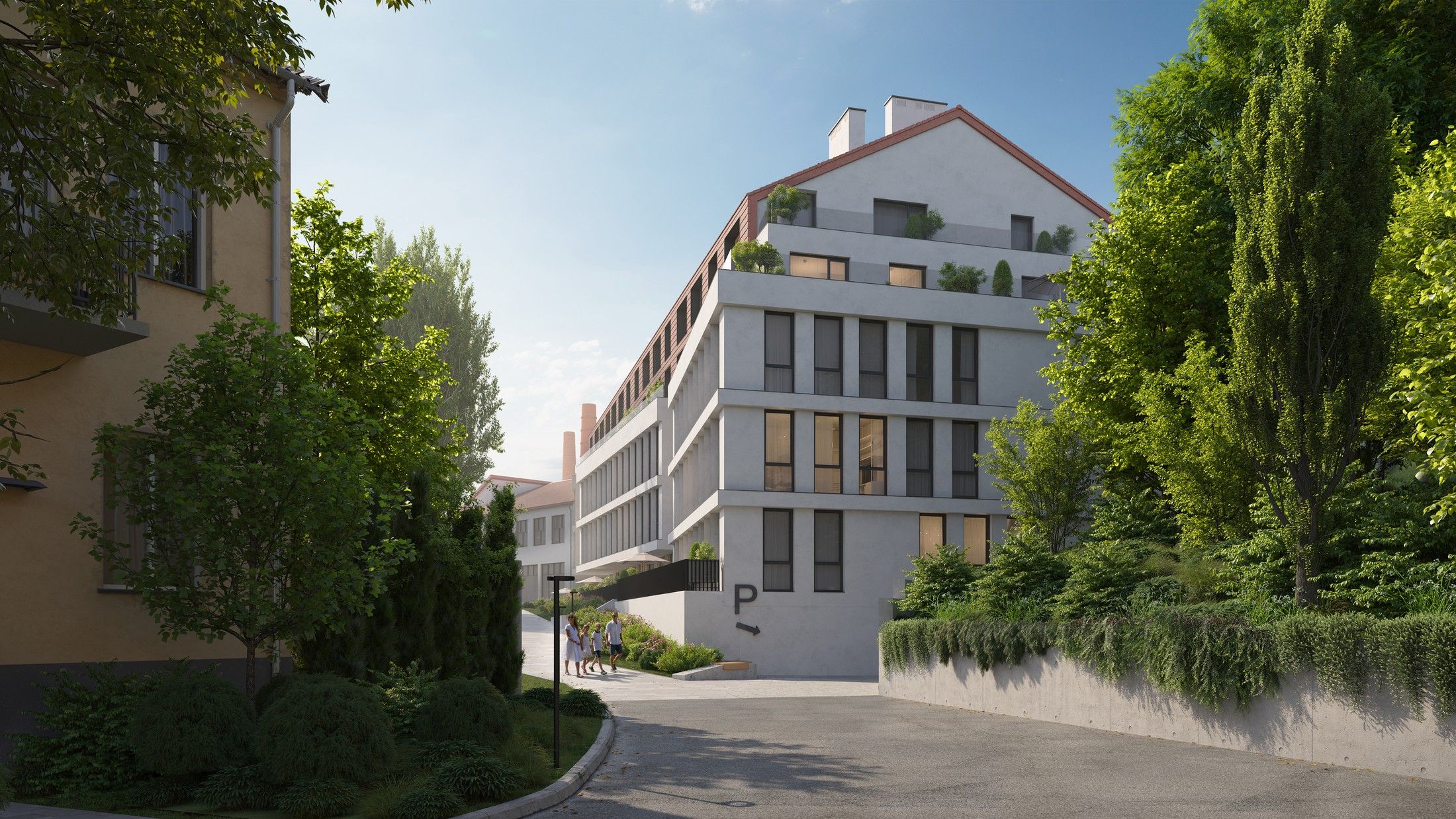 Територія ЖК Hyde Park буде затишним «оазисом» у Львові