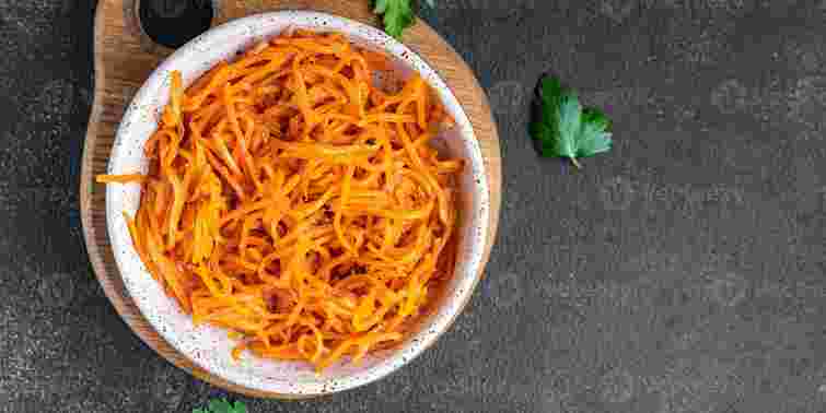 Морква по-корейськи. Рецепт дня