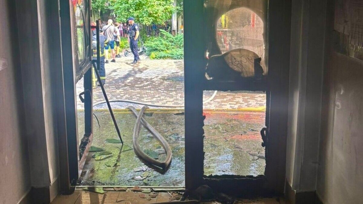 У Львові двоє восьмирічних хлопців влаштували підпал в гімназії