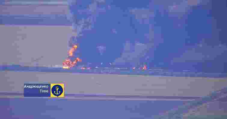 На Запоріжжі Сили оборони вдарили дронами по російському потягу із паливом