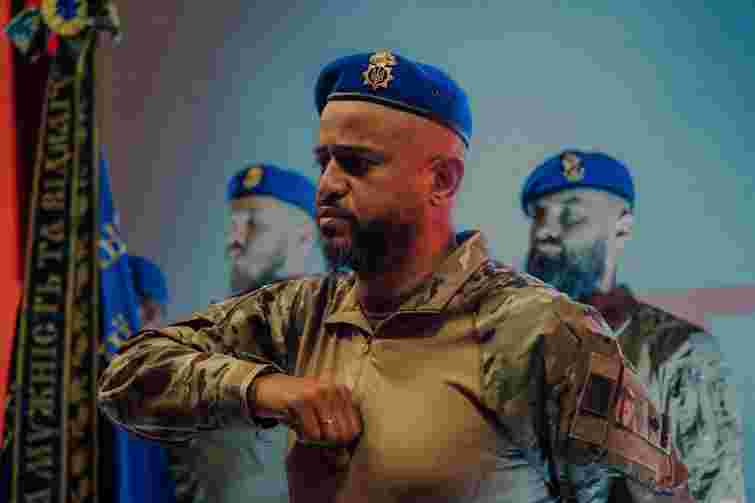 Новим командиром бригади Нацгвардії «Хартія» став 41-річний майор Даніель Кітонє