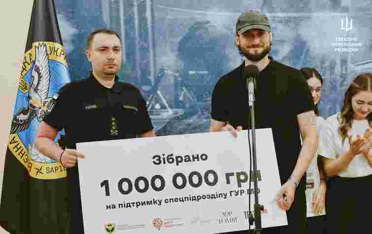 Львівський хор «Гомін» зібрав на концертах у Києві мільйон гривень для ГУР