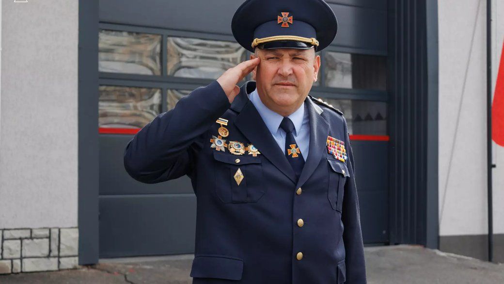 Ексначальник ДСНС у Вінницькій області Руслан Шевчук / Фото: ДСНС