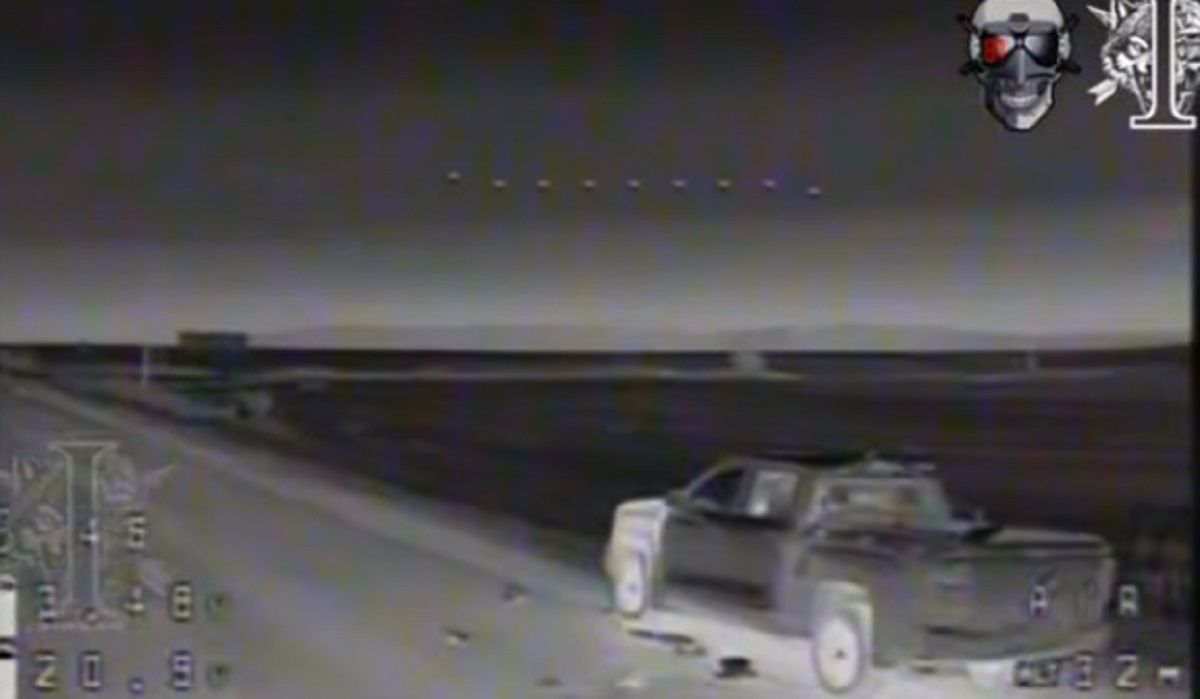 ССО показали відео удару по автомобілю російського генерал-лейтенанта на Курщині