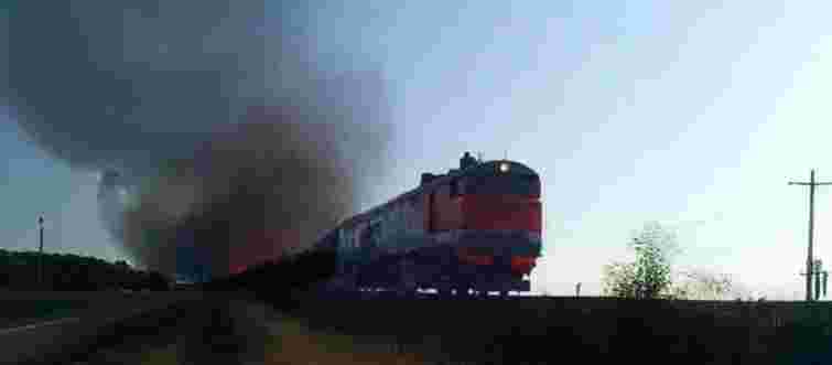 ССО вдарили по російському потягу із пальним у Криму