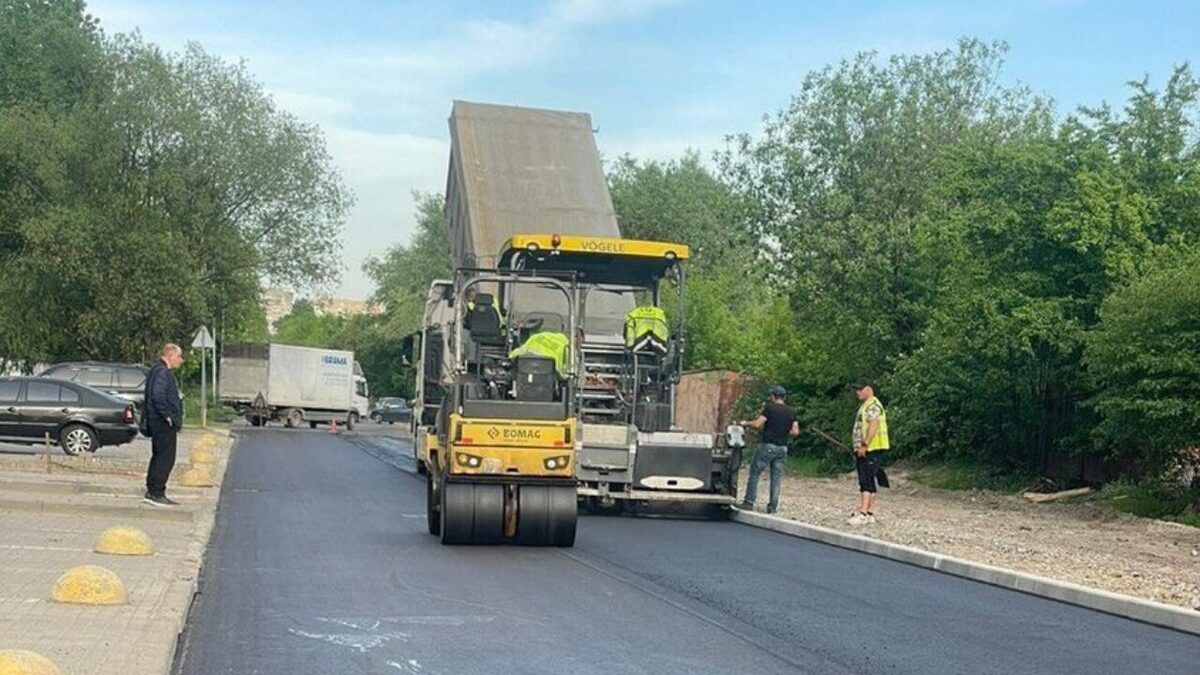 У Львові випробують нову німецьку технологію ремонту доріг