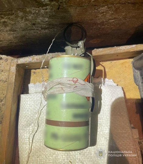 Вдома підозрюваний зберігав зброю та набої (фото поліції)