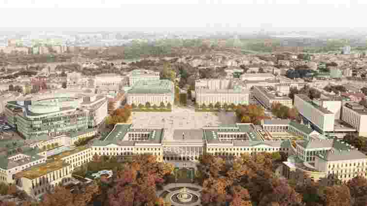 Найбільша історична відбудова Європи: у Варшаві розпочали відновлювати палац