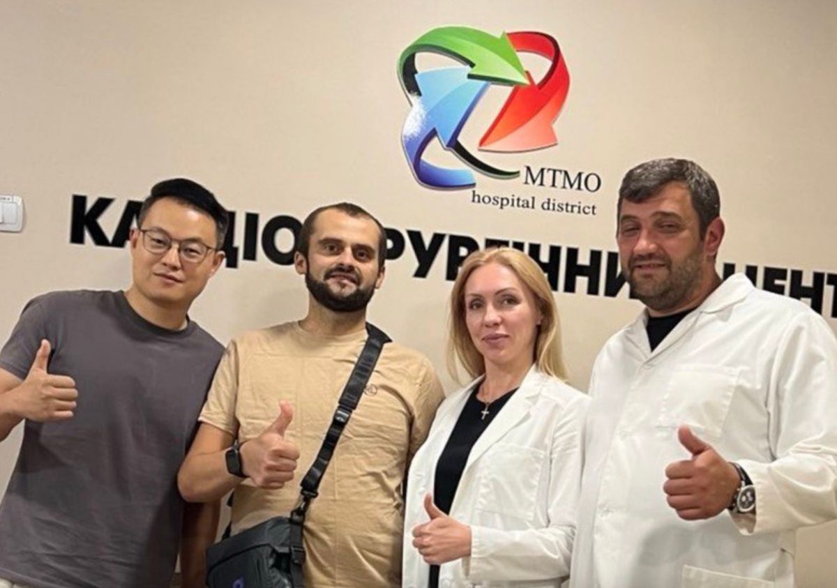 Волинянину першому в Україні встановили унікальний пристрій для підтримки серця 