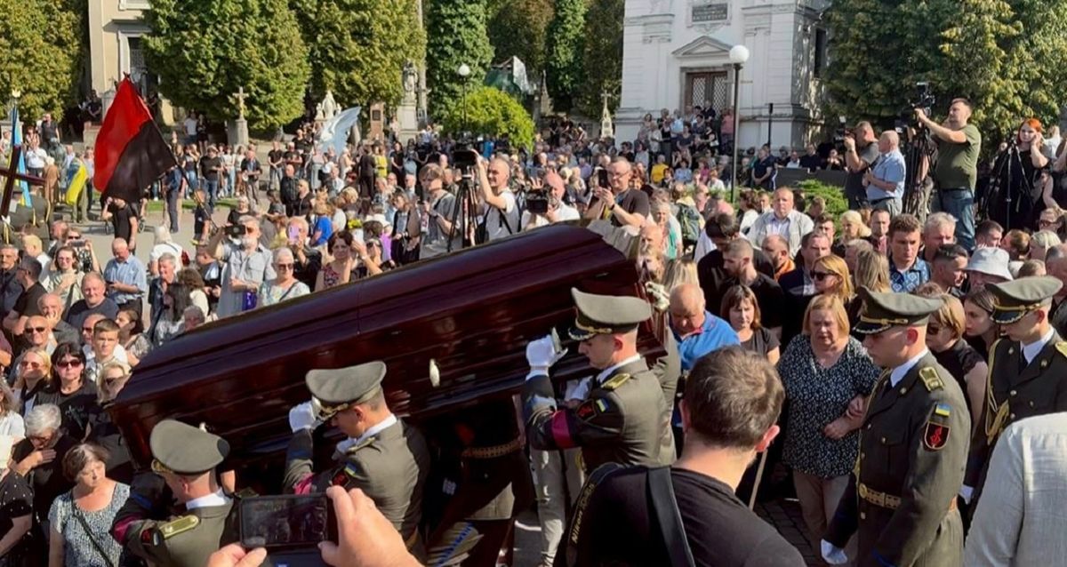 У Львові попрощалися з Андрієм Парубієм
