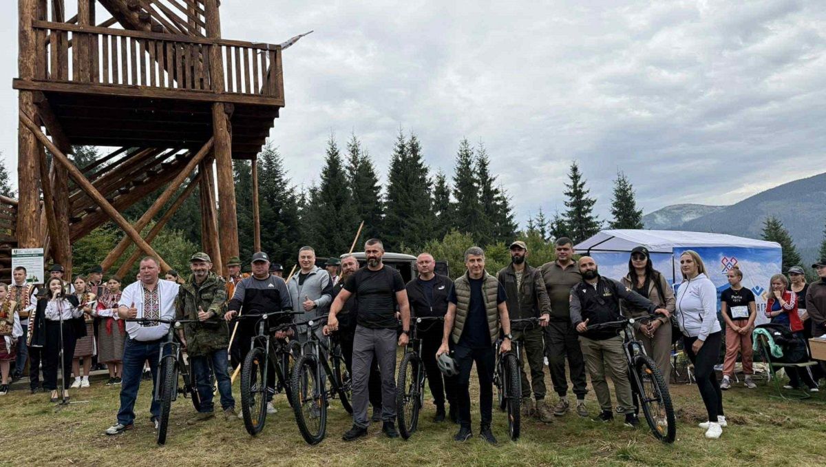 Відкриття відрізку маршруту «Вело ЗТШ»: на Закарпатті – новий туристичний шлях