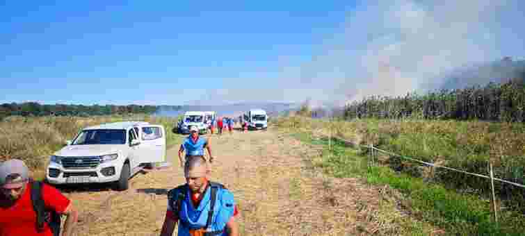 Росіяни атакували ракетами гуманітарну місію з розмінування біля Чернігова