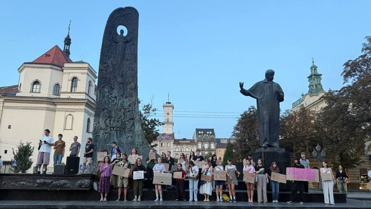 У Львові мітингували проти посилення кримінальної відповідальності для військових