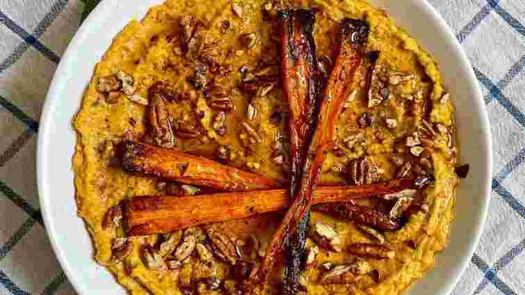 Хумус з гарбуза і запеченої моркви. Рецепт дня