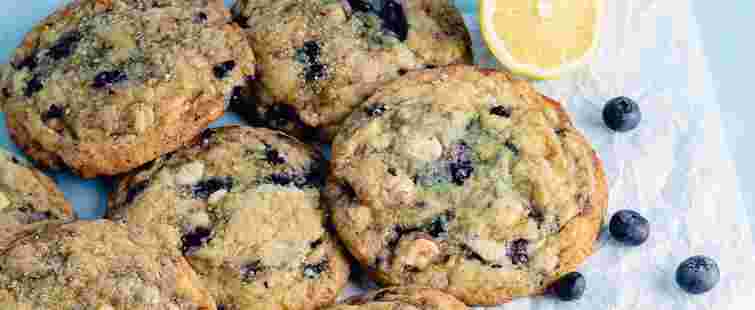 Печиво з чорницею та лимоном. Рецепт дня