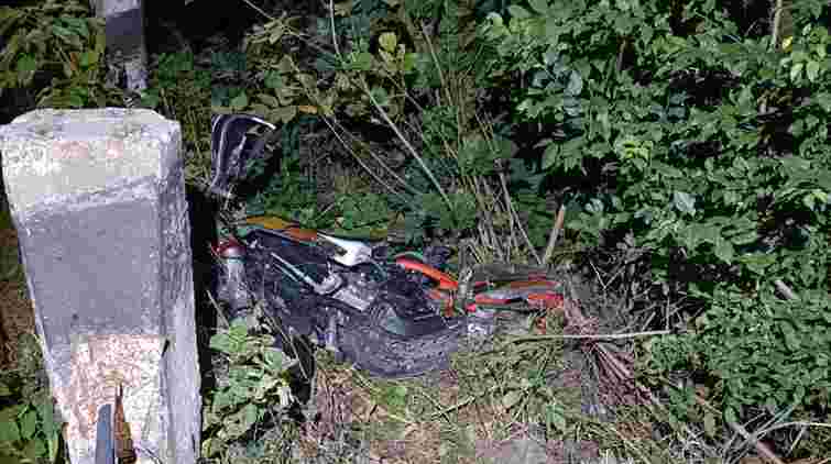 На Тернопільщині в ДТП важко травмувався 15-річний мотоцикліст