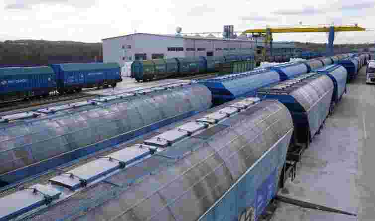 Із Мостиськ до Ґданська запустили регулярний контейнерний поїзд