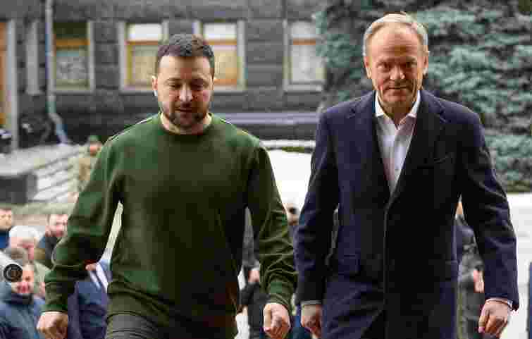 Туск прийняв пропозицію Зеленського відправити до України на навчання польських військових 